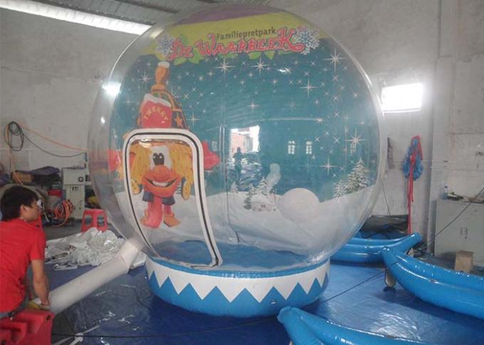 Serurity - 보증 크리스마스 12월을 위한 팽창식 눈 지구 Chrismas 거품 공