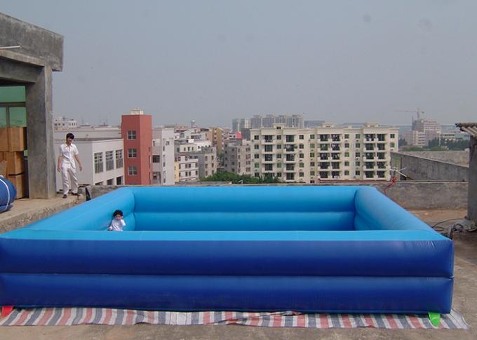 밀봉되는 공기를 가진 대중적인 0.6mm PVC Tarpauline 팽창식 아기 수영풀