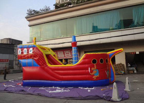 중국 아이를 위한 해적선 상업적인 팽창식 활주를 주문 설계하십시오 협력 업체