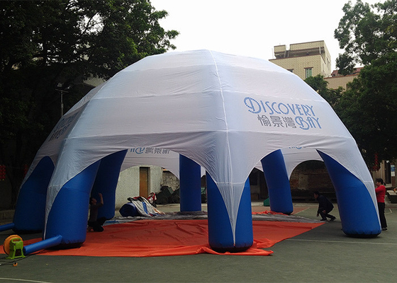 중국 8m 직경 물 증거 거대한 팽창식 돔 천막, 광고를 위한 인쇄된 로고 팽창식 천막 협력 업체