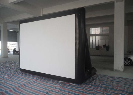 중국 옥외 0.55mm PVC 방수포 팽창식 모형, 가족/당 시간 동안 팽창식 영화 스크린 협력 업체