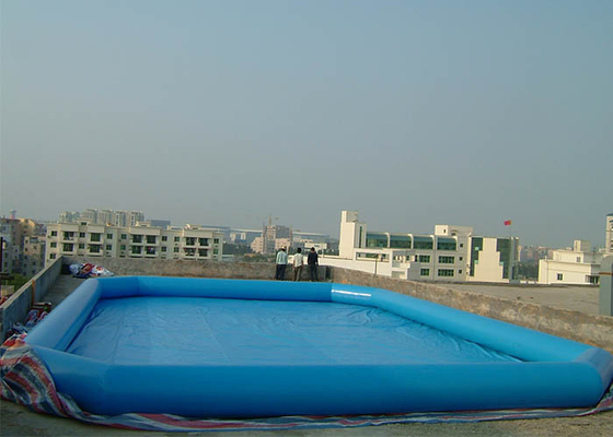 중국 상업 급료 지상 Portable의 위 팽창식 물 수영장은, 내화성 물질을 합동합니다 협력 업체