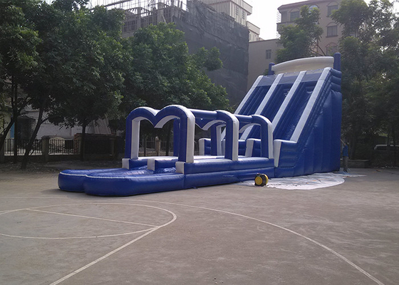 중국 아이와 성인을 위한 재미있은 PVC 방수 팽창식 미끄러짐 N 활주 물 공원 협력 업체