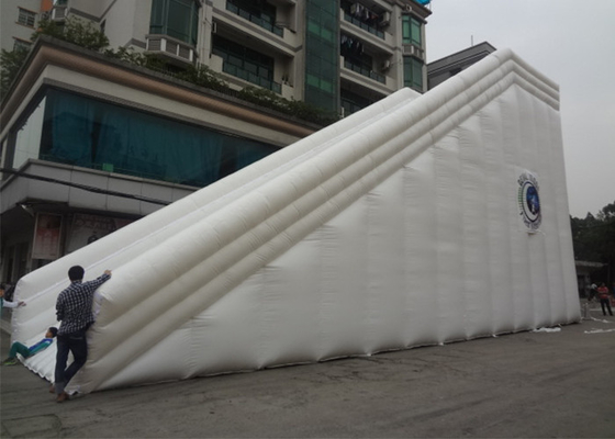 중국 아이와 성인을 위한 큰 팽창식 활주가 상업적인 PVC 비닐 두 배 차선에 의하여 농담을 합니다 협력 업체