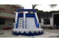 작은 파란 상업적인 팽창식 물 미끄럼, PVC 수영장을 가진 iInflatable 물 미끄럼 협력 업체